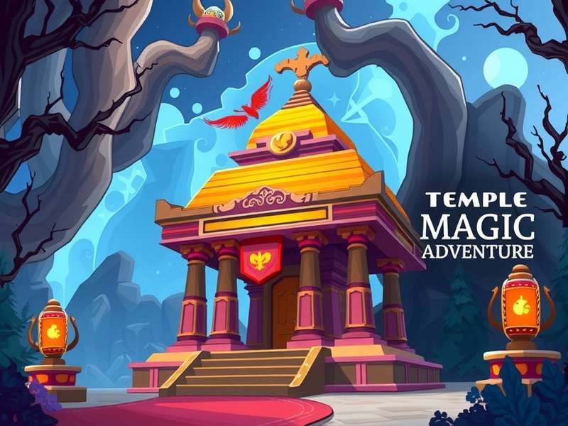 Temple Magic Adventure Game Cover